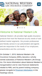 Mobile Screenshot of nationalwesternlife.com